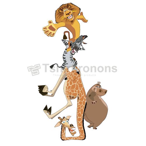 Madagascar T-shirts Iron On Transfers N5641